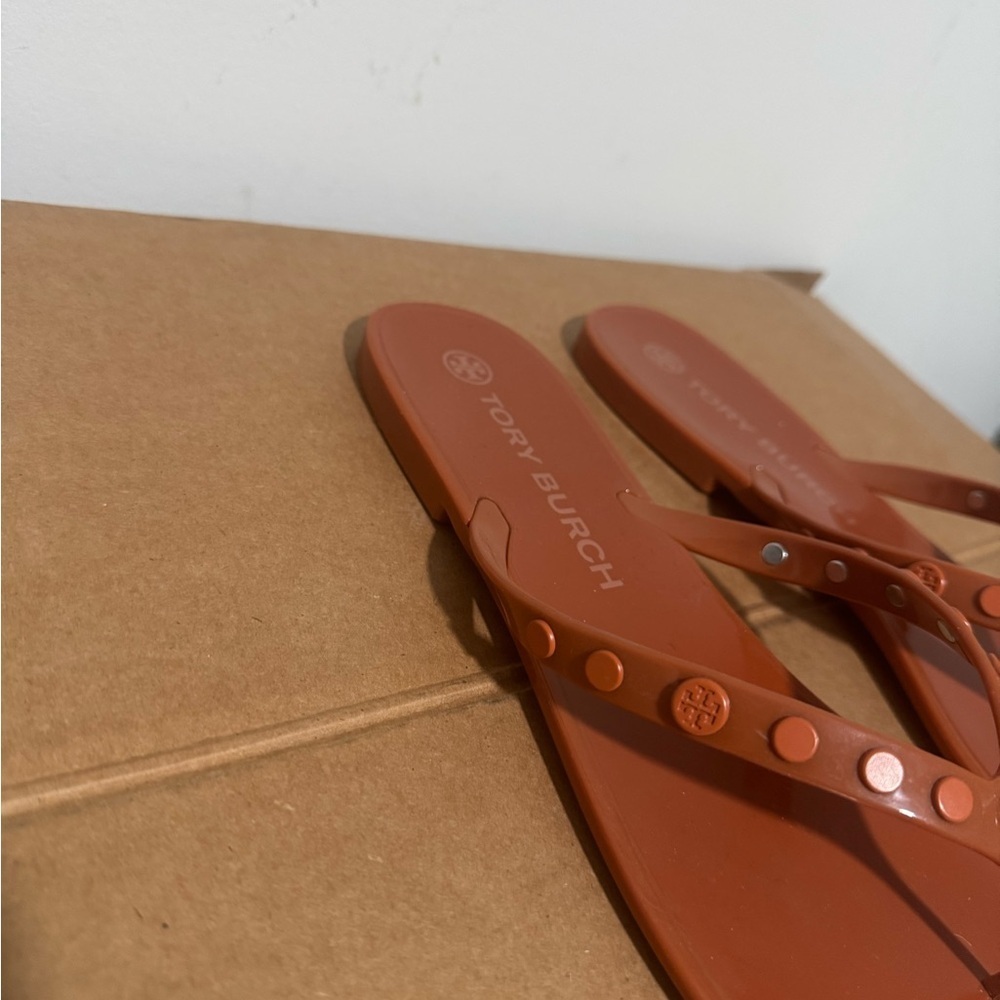 Tory Burch Women's Sandals in Rich Orange - Picture 3 of 7